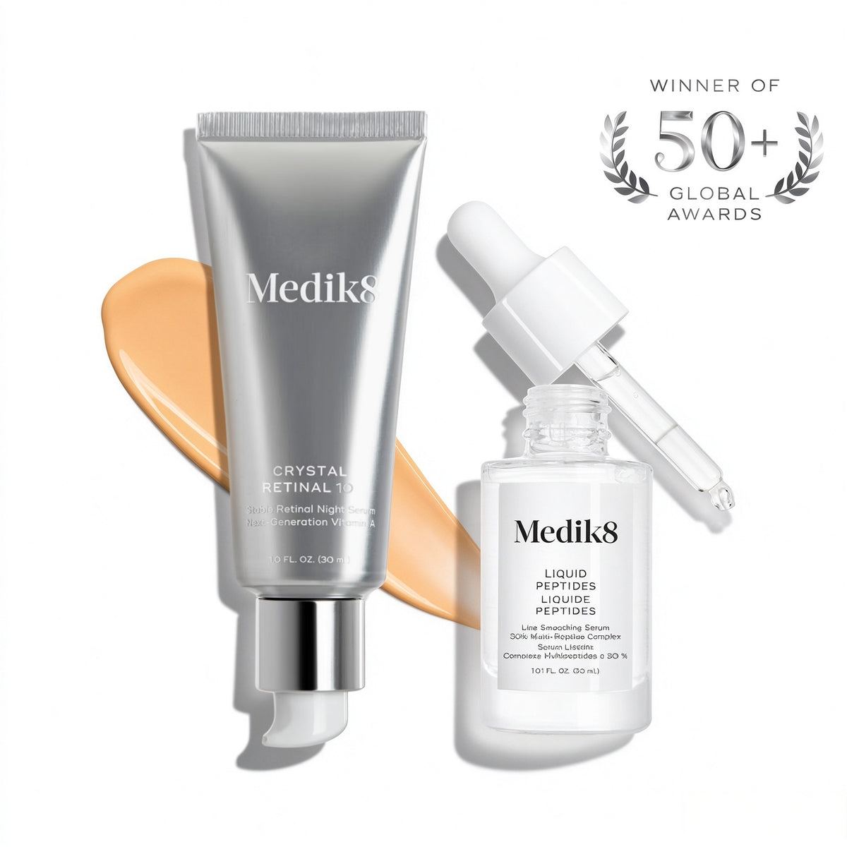 Medik8 Night Anti‑Ageing Duo
